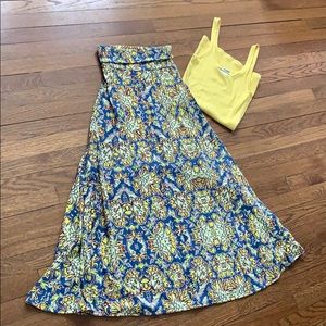 LuLaRoe Outfit skirt/dress with tank top